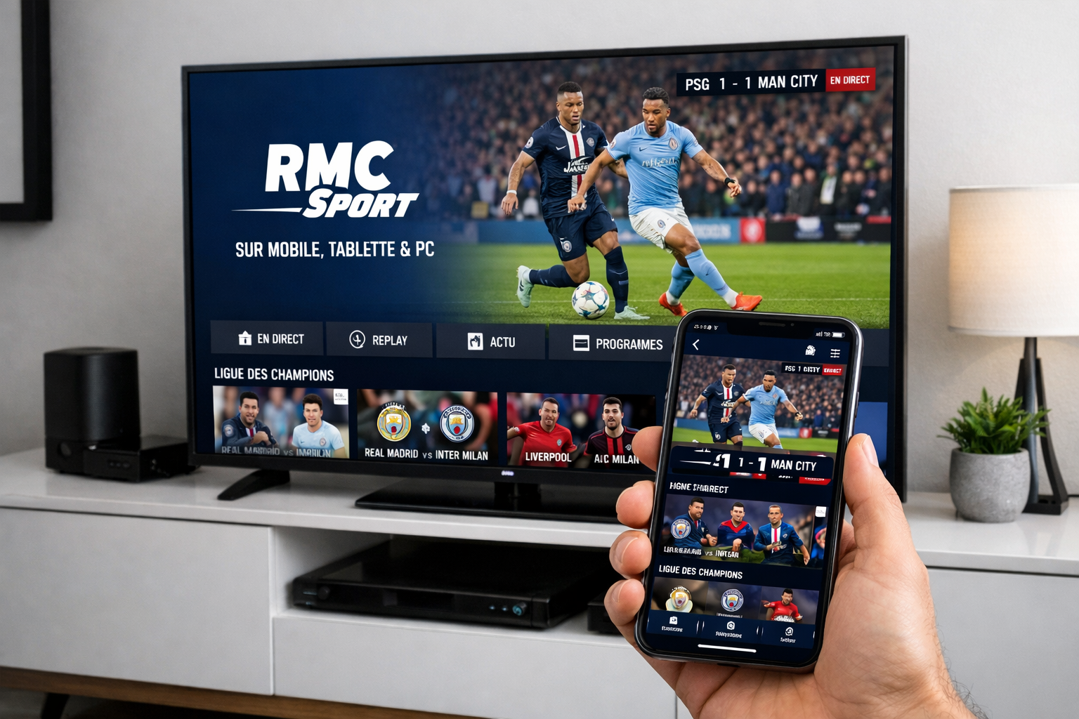Rgh Rmc RMC Sport sur mobile en France : Guide complet streaming ... | VistraTV